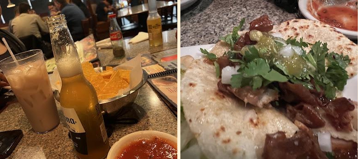 Casa Grande Mexican Restaurant Menu